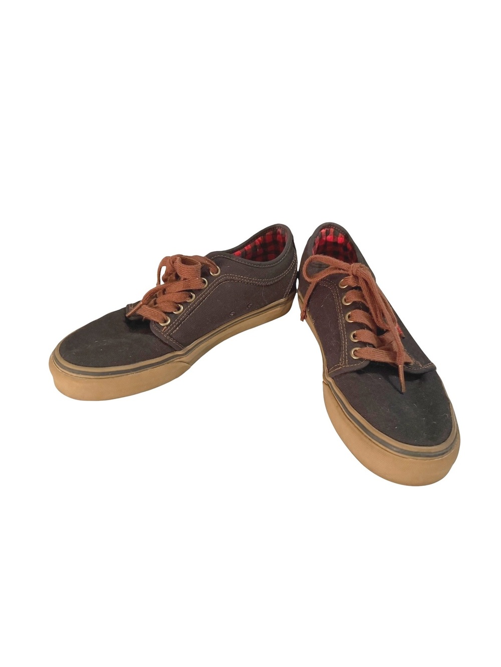Vans Pro UltraCush Black and Brown Low Top Sneakers